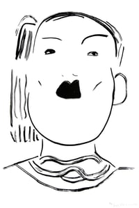 Rose Wylie – Portraits (portfolio), 2017 – Litografía