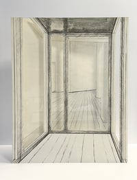 Javacheff Christo – Store Front Corridor two parts, 1968 – Siebdruck