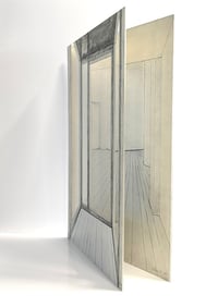 Javacheff Christo – Store Front Corridor two parts, 1968 – Siebdruck