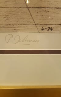 Paul Delvaux – La voyante, 1974 – Lithographie
