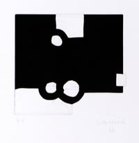 Eduardo Chillida – Bikaina XIV, 1988 – Grabado Aguatinta