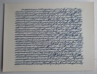 Vera Molnar – Lettres de ma mère (6), 1990 – Serigraph