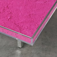 Yves Klein – Table Rose, 1961/1963 – Mixed média
