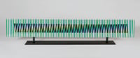Carlos Cruz-Diez – Stèle Horizontal 10, 2008 – Ceramic