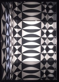 Julio Le Parc – Image virtuel par déplacement, 2016 – Sculpture acrylique