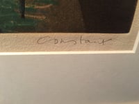 Constant Nieuwenhuys – L'ultima cena, 1980 – Gravure à l'eau-forte