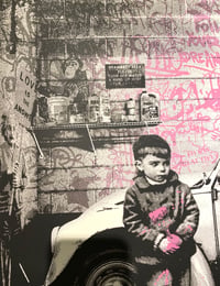 Mr. Brainwash – VW Beetle Pink, 2020 – Siebdruck