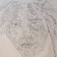 Kiki Smith – 1st State Self Portrait, 1993 – Radierung