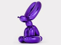 Jeff Koons – Balloon Rabbit (Violet), 2019 – Mixed Media