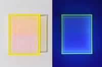 Regine Schumann – Colormirror Soft Yellow Gent, 2021 – Acrylic sculpture