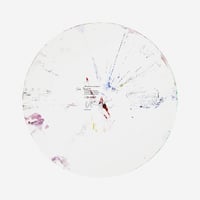 Damien Hirst – Circle Spin Painting, 2009 – Acrylique sur papier