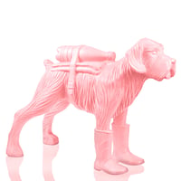 William Sweetlove – Cloned Schnauzer with water bottle, 2019 – Plastic