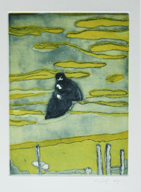 Peter Doig – Boathouse, 2004 – Ets en Aquatint