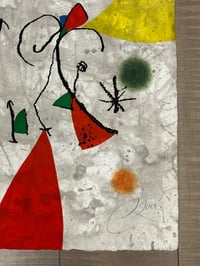 Joan Miró – Passage De L'Egyptienne, 10, 1985 – Etching and Aquatint