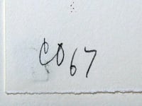 Claes Oldenburg – Untitled Rubber Stamp Print, 1967 – Mixed Media