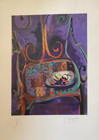 Georges Braque – La Chaise M #1046, 1962 – Lithografie