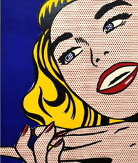 Roy Lichtenstein – Girl, 1964 – Lithograph