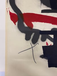 Antoni Tapies – Untitled (Abstract Symbol), 1985 – Lithographie