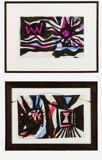 Roberto Matta – Cover Design for VVV Magazine, c. 1942 – Mixed média