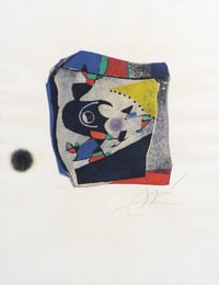 Joan Miró – Gaudí IX, 1979 – Gravure à l'eau-forte