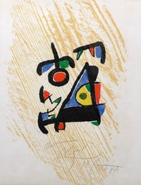Joan Miró – Miró Graveur III, 1981 – Xylographie