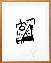 Joan Miró – Miró Graveur VII, 1981 – Xilografía