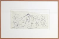Joan Miró – Personnage II, 1979 – Crayon