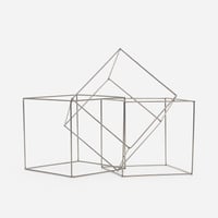 Francois Morellet – Trois cubes imbriqués, 1977 – Metall