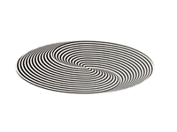 Marina Apollonio – Dinamica Circolare Ellisse 6Z, 1969-2022 – Wood