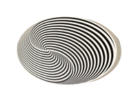 Marina Apollonio – Dinamica Circolare Ellisse 6Z, 1969-2022 – Wood
