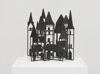 Julian Opie – Bastide 1, 2021 – Mixed Media