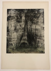 Jim Dine – Paris Smiles in Darkness, 1976 – Radierung