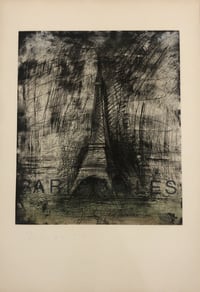 Jim Dine – Paris Smiles in Darkness, 1976 – Radierung