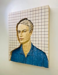 Stephan Balkenhol – Relief Mann, 2010 – Bois