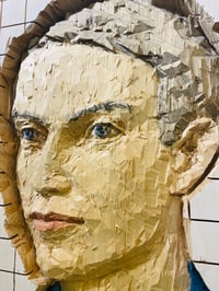 Stephan Balkenhol – Relief Mann, 2010 – Bois