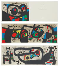 Joan Miró – Le Lézard aux plumes d'or (book), 1971 – Lithographie