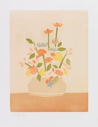 Alex Katz – Wildflowers in Vase, 2008 – Aquatinta