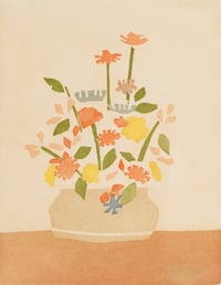 Alex Katz – Wildflowers in Vase, 2008 – Aquatinta