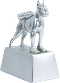 William Sweetlove – Water Warrior Silver, 2022 – Plastic