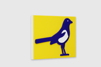 Julian Opie – Magpie, 2020 – Sculpture acrylique