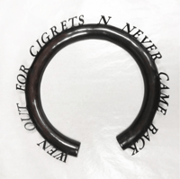 Ed Ruscha – Wen Out For Cigrets N Never Came Back, 2017 – Bronze