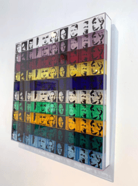 Andy Warhol – Portraits of the Artists II.17, 1967 – Técnica mixta
