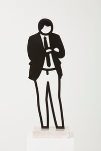Julian Opie – Blazer: Boston Statuette, 2020 – Bronze