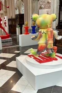 William Sweetlove – Gratful Dead Dancing Bear, 2023 – Resin