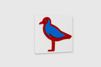 Julian Opie – Black Headed Gull (from Small Birds), 2020 – Mixed média