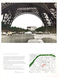 Javacheff Christo – Project Ecole Militaire, Paris, 1961 – Lithografie