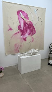 Eva Claessens – A Rose, 2024 – Técnica mixta