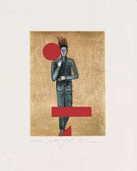 Mimmo Paladino – Sans Titre, 2001 – Técnica mixta