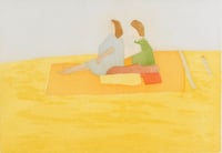 Alex Katz – Untitled (Flying Carpet), 2008 – Aquatint