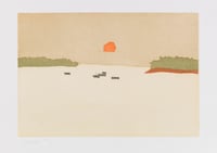 Alex Katz – Sunset Cove, 2008 – Aquatint